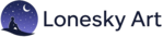 loneskyart.com